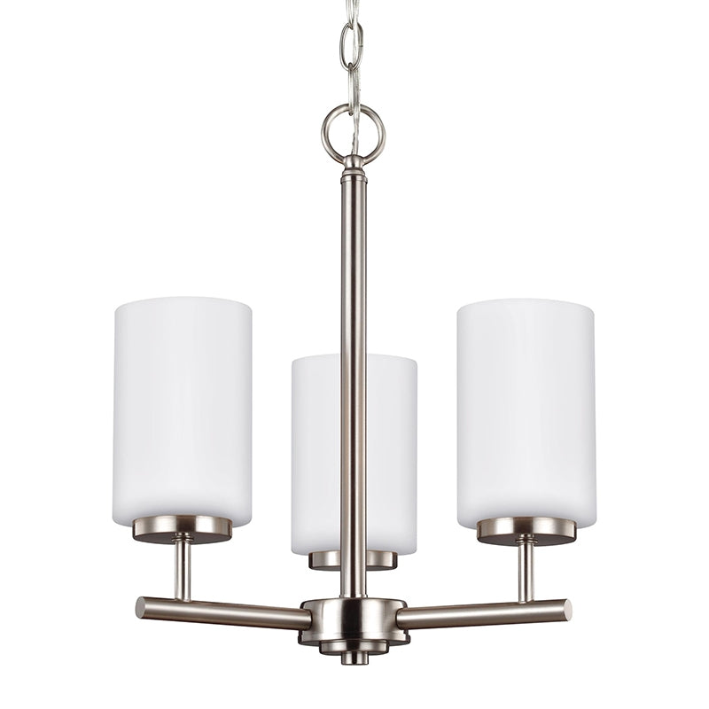 Sea Gull 31160 Oslo 3-lt 15" Chandelier