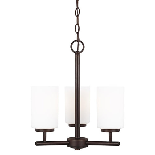 Generation 31160EN3 Oslo 3-lt 15" LED Chandelier