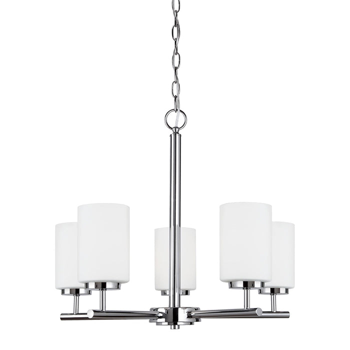 Sea Gull 31161 Oslo 5-lt 24" Chandelier