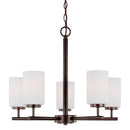 Sea Gull 31161EN3 Oslo 5-lt 24" LED Chandelier
