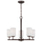 Sea Gull 31161EN3 Oslo 5-lt 24" LED Chandelier