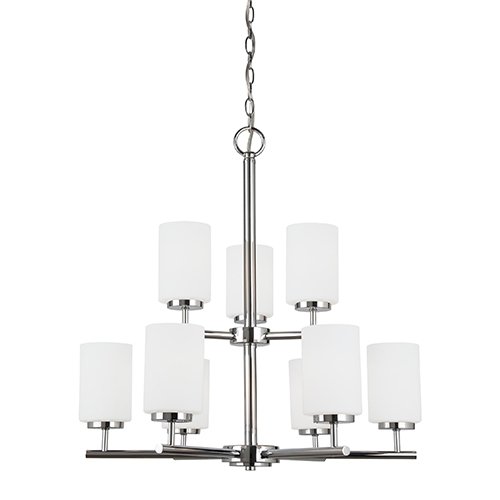 Sea Gull 31162 Oslo 9-lt 26" Chandelier