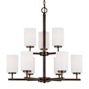 Sea Gull 31162EN3 Oslo 9-lt 26" LED Chandelier