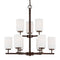 Sea Gull 31162EN3 Oslo 9-lt 26" LED Chandelier