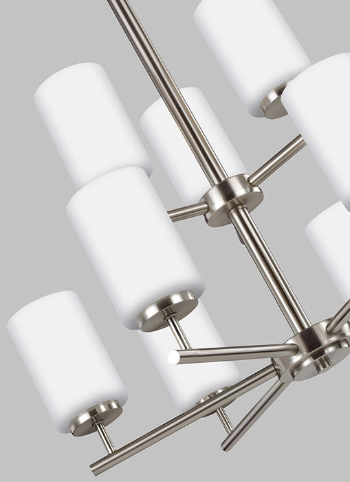 Sea Gull 31162EN3 Oslo 9-lt 26" LED Chandelier
