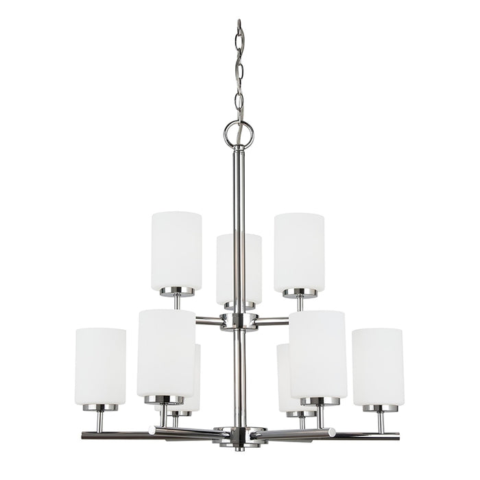 Sea Gull 31162EN3 Oslo 9-lt 26" LED Chandelier