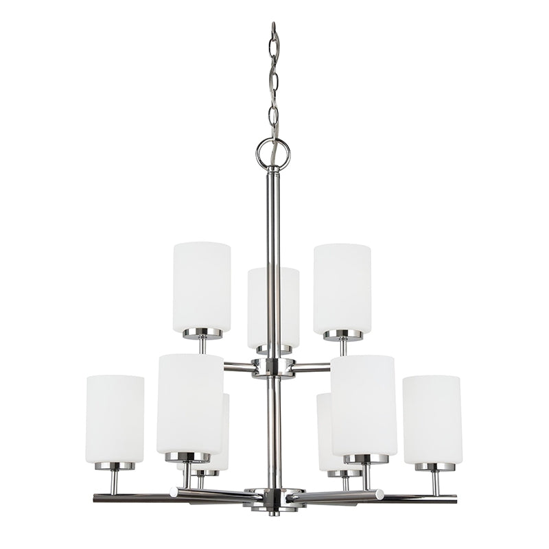 Sea Gull 31162EN3 Oslo 9-lt 26" LED Chandelier
