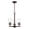 Sea Gull 31170EN7 Oslo 3-lt 15" LED Chandelier