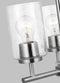 Sea Gull 31170EN7 Oslo 3-lt 15" LED Chandelier