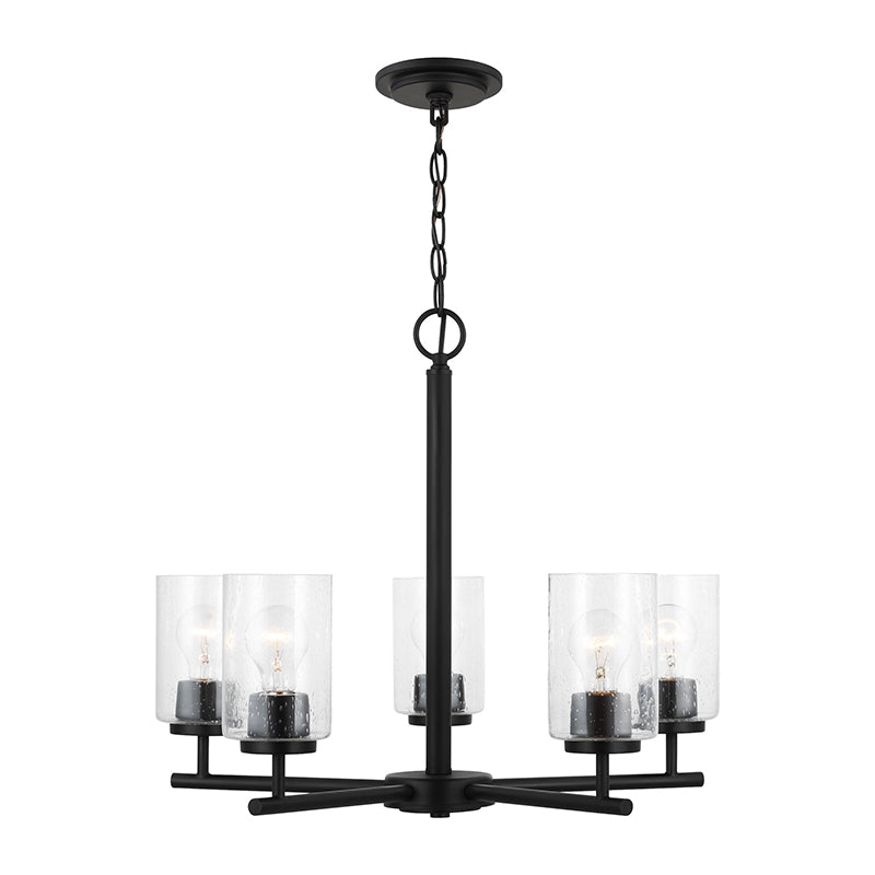 Sea Gull 31171 Oslo 5-lt 24" Chandelier