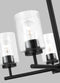 Sea Gull 31171 Oslo 5-lt 24" Chandelier