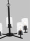 Sea Gull 31171 Oslo 5-lt 24" Chandelier