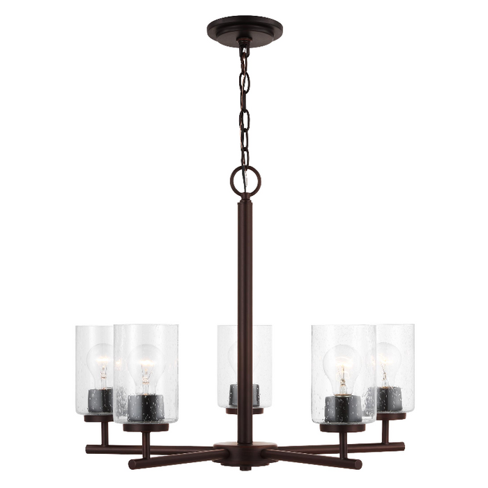 Sea Gull 31171 Oslo 5-lt 24" Chandelier