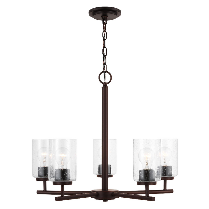 Sea Gull 31171EN7 Oslo 5-lt 24" LED Chandelier