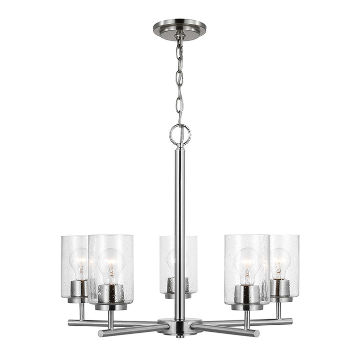 Sea Gull 31171EN7 Oslo 5-lt 24" LED Chandelier