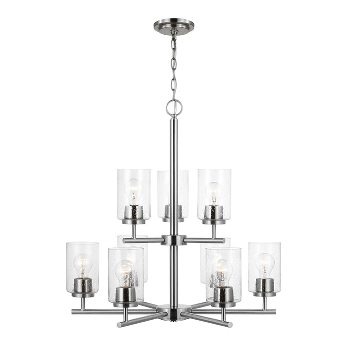 Sea Gull 31172 Oslo 9-lt 26" Chandelier