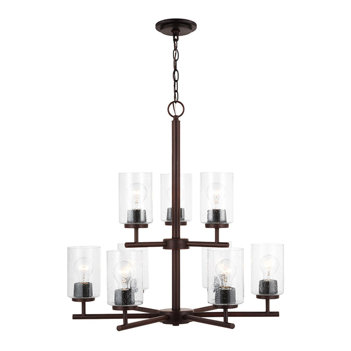 Sea Gull 31172EN7 Oslo 9-lt 26" LED Chandelier