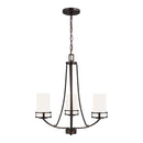 Sea Gull 3121603EN3 Robie 3-lt 21" LED Chandelier