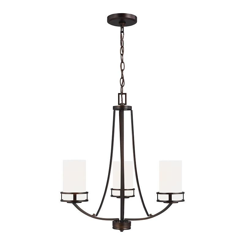 Sea Gull 3121603EN3 Robie 3-lt 21" LED Chandelier