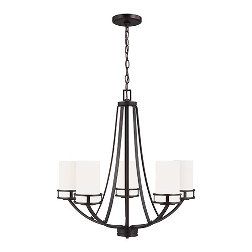 Sea Gull 3121605EN3 Robie 5-lt 24" LED Chandelier
