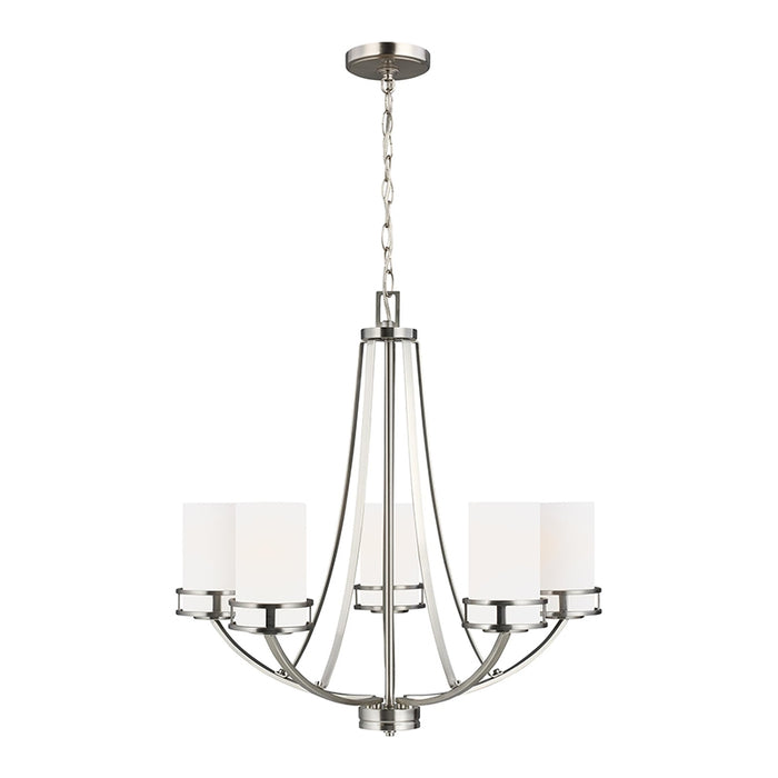 Sea Gull 3121605EN3 Robie 5-lt 24" LED Chandelier