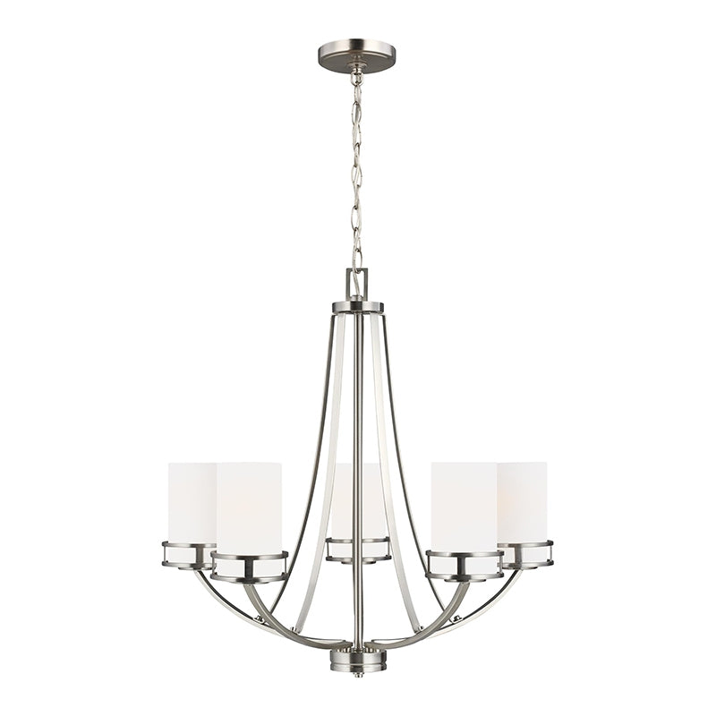 Sea Gull 3121605EN3 Robie 5-lt 24" LED Chandelier