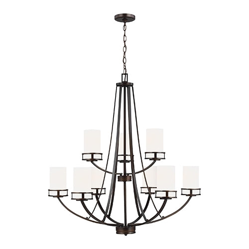 Sea Gull 3121609EN3 Robie 9-lt 33" LED Chandelier