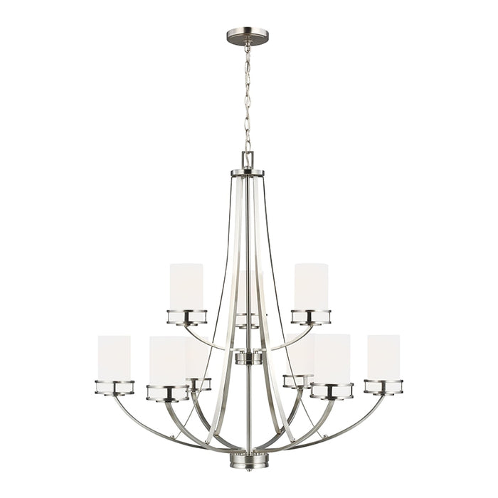 Sea Gull 3121609EN3 Robie 9-lt 33" LED Chandelier