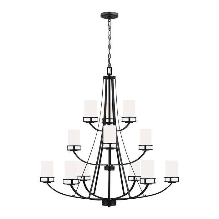 Sea Gull 3121612EN3 Robie 12-lt 40" LED Chandelier