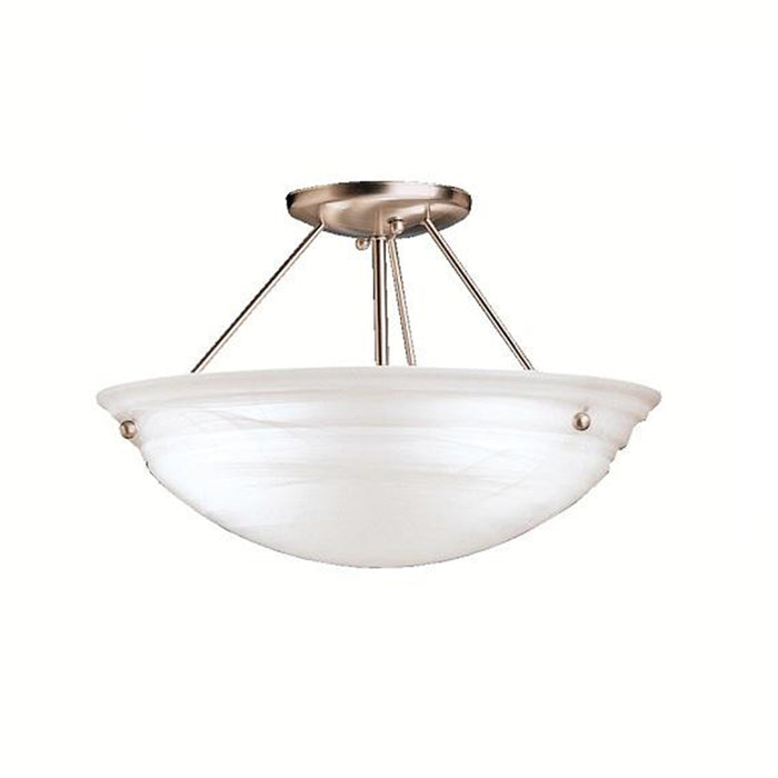 Kichler 3122 Cove Molding Top Glass 3-lt Semi-Flush