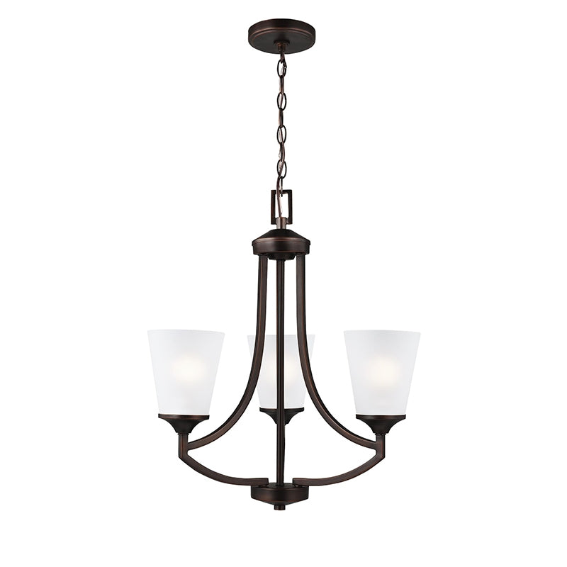 Sea Gull 3124503 Hanford 3-lt 20" Chandelier
