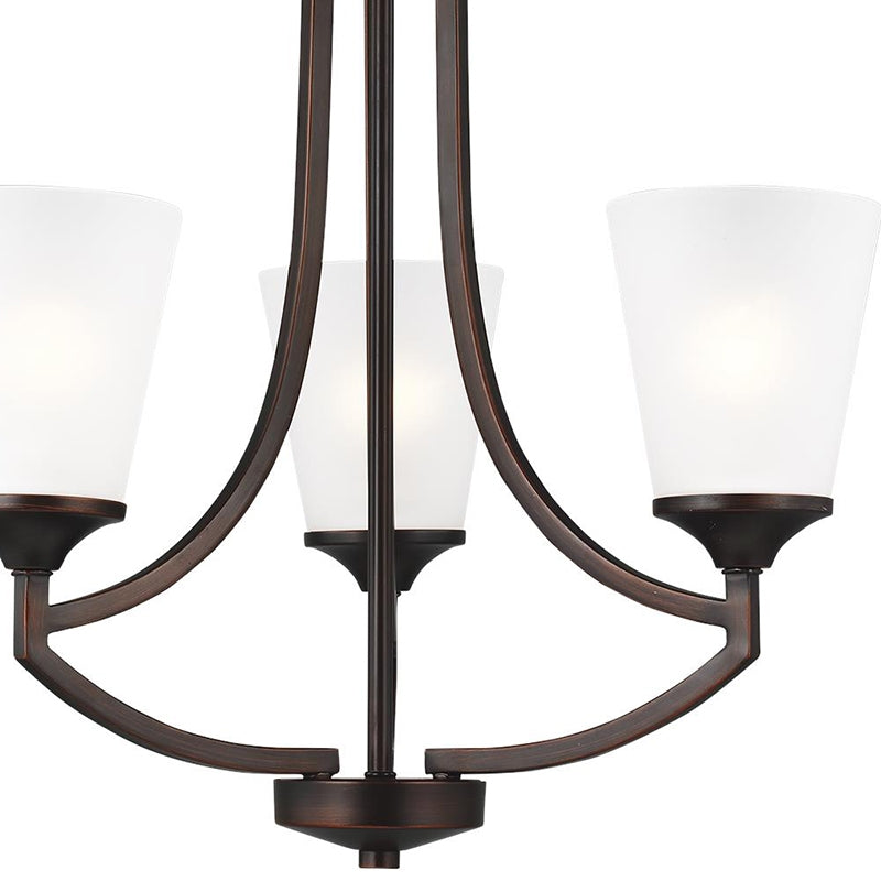 Sea Gull 3124503 Hanford 3-lt 20" Chandelier