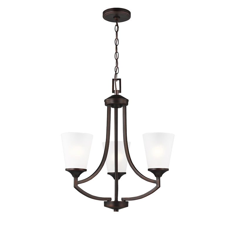 Sea Gull 3124503EN3 Hanford 3-lt 20" LED Chandelier