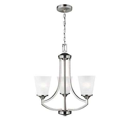 Sea Gull 3124503EN3 Hanford 3-lt 20" LED Chandelier