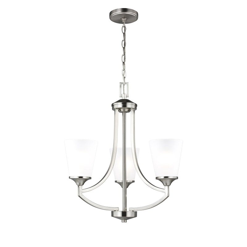 Sea Gull 3124503EN3 Hanford 3-lt 20" LED Chandelier