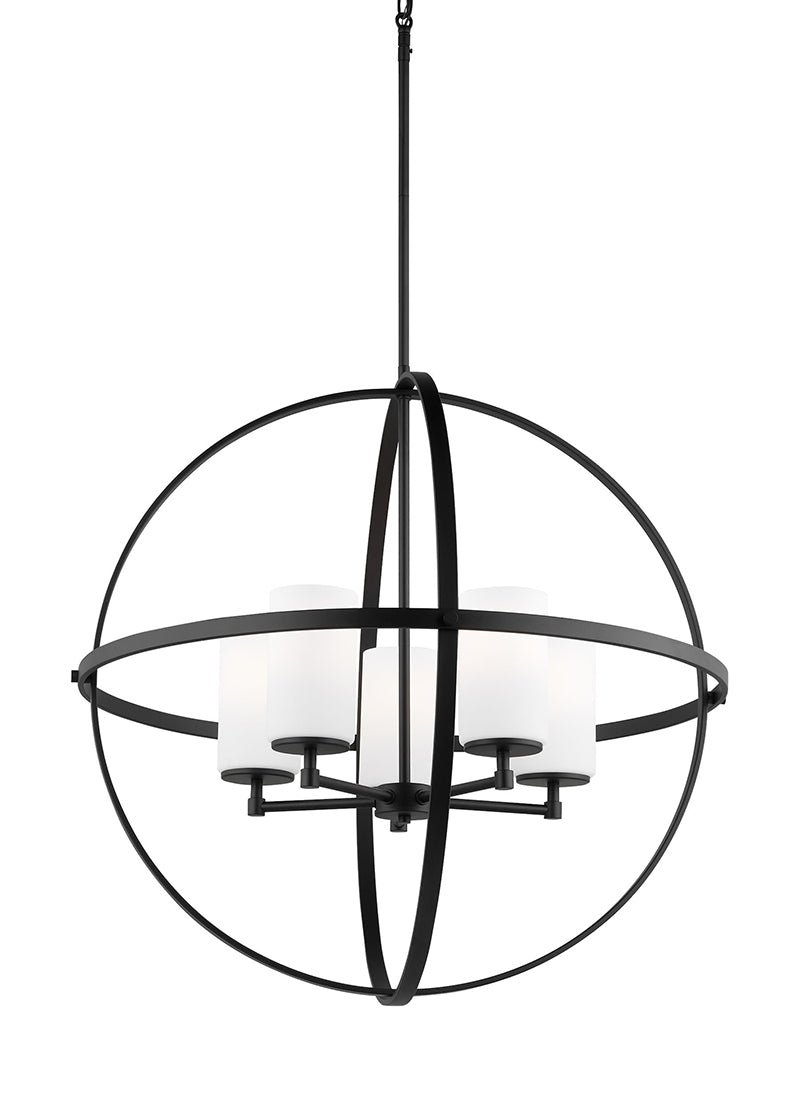 Sea Gull 3124605EN3 Alturas 5-lt 27" LED Chandelier