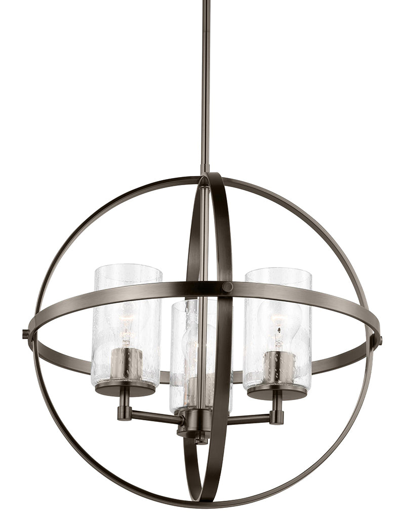 Sea Gull 3124673 Alturas 3-lt 19" Chandelier