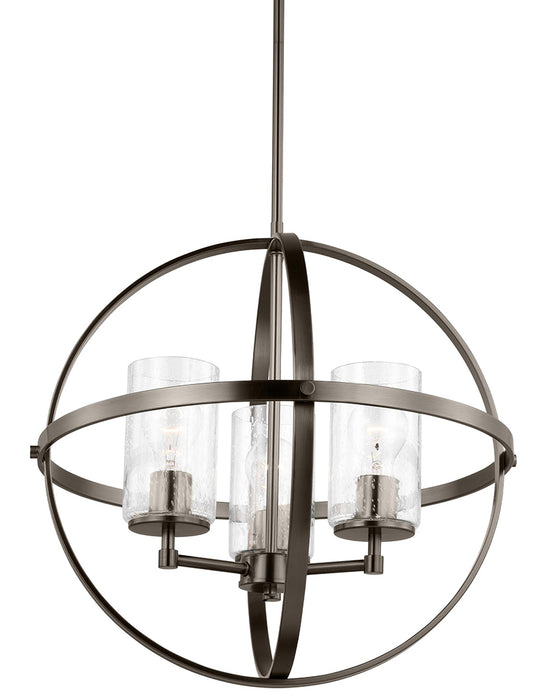 Sea Gull 3124673EN7 Alturas 3-lt 19" LED Chandelier