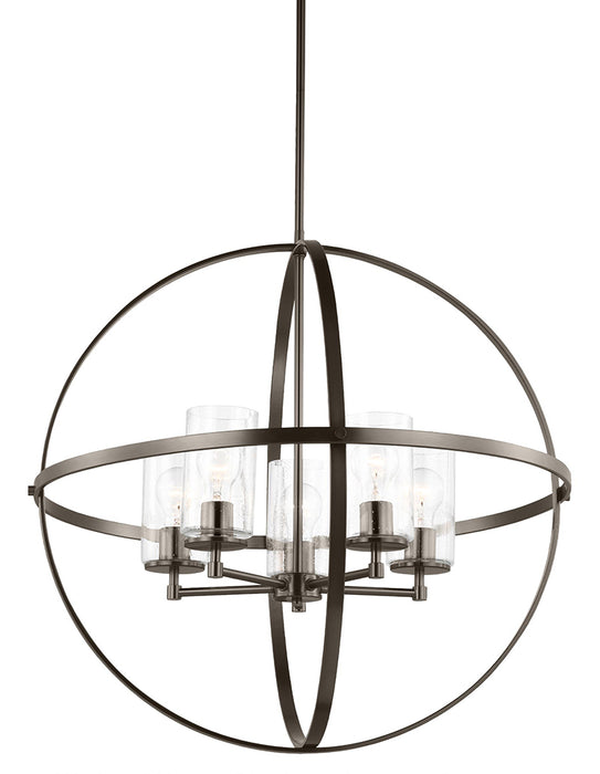 Sea Gull 3124675EN7 Alturas 5-lt 27" LED Chandelier