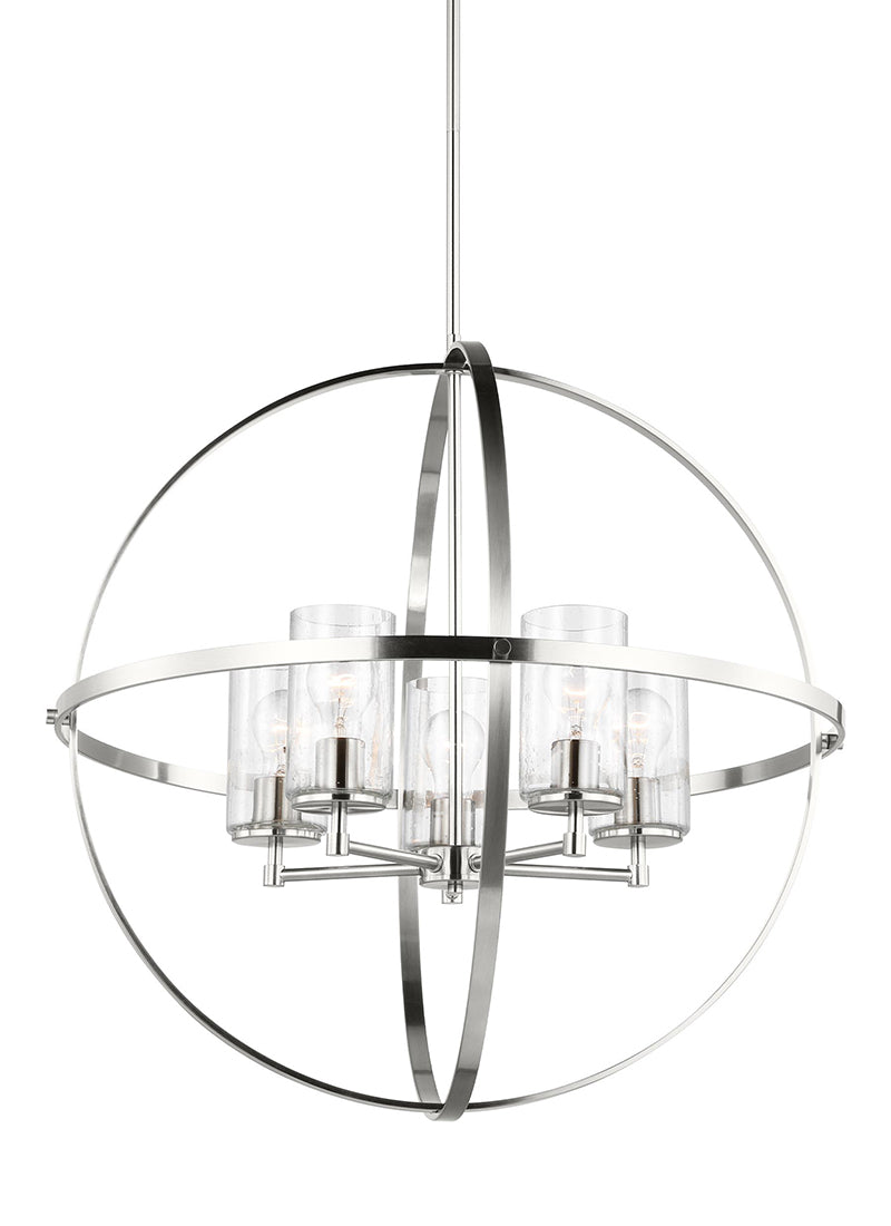 Generation 3124675EN7 Alturas 5-lt 27" LED Chandelier