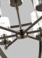 Sea Gull  3124679EN7 Alturas 9-lt 33" LED Chandelier