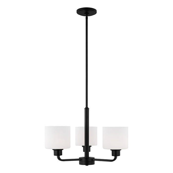 Sea Gull 3128803 Canfield 3-lt 20" Chandelier