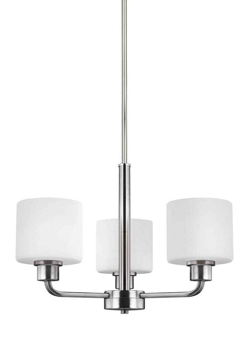 Sea Gull 3128803 Canfield 3-lt 20" Chandelier