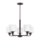 Sea Gull 3128805 Canfield 5-lt 24" Chandelier