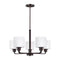 Sea Gull 3128805 Canfield 5-lt 24" Chandelier