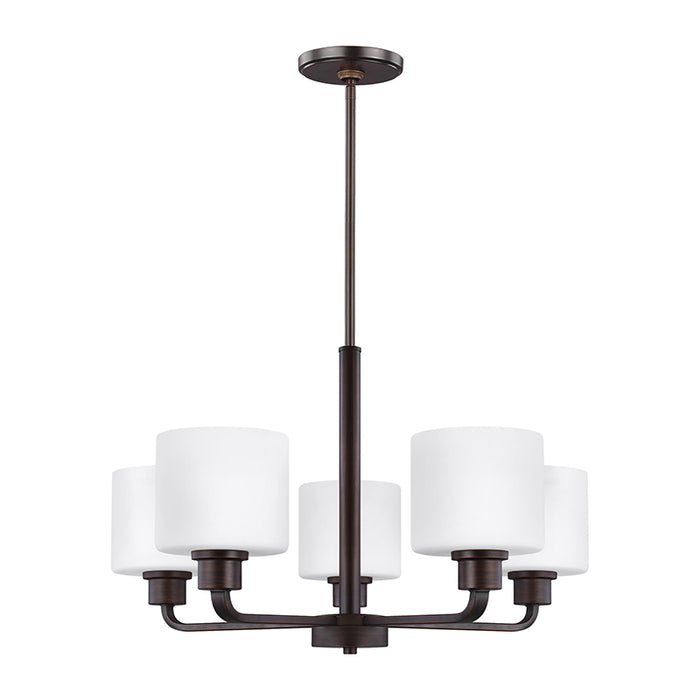 Sea Gull 3128805 Canfield 5-lt 24" Chandelier