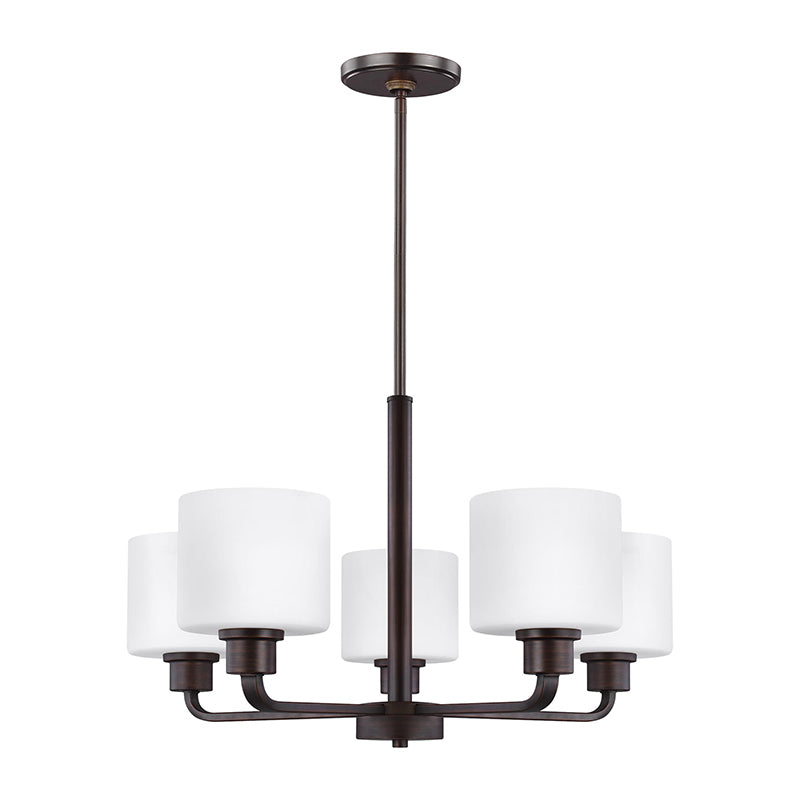 Sea Gull 3128805 Canfield 5-lt 24" Chandelier