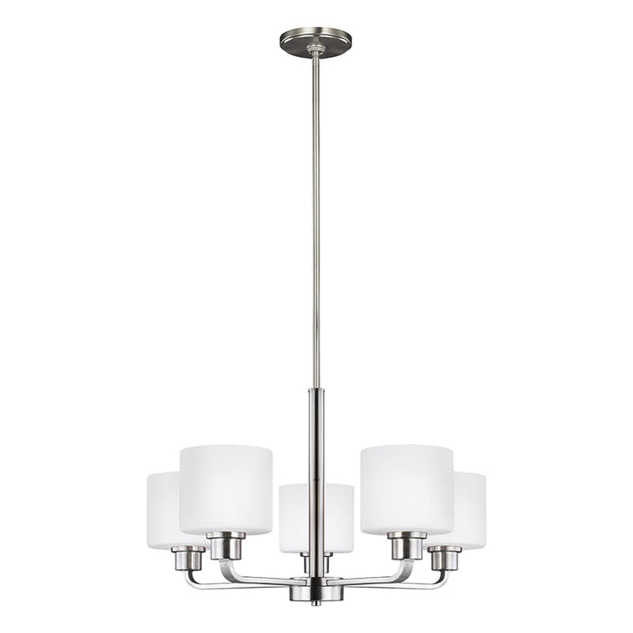 Sea Gull 3128805 Canfield 5-lt 24" Chandelier