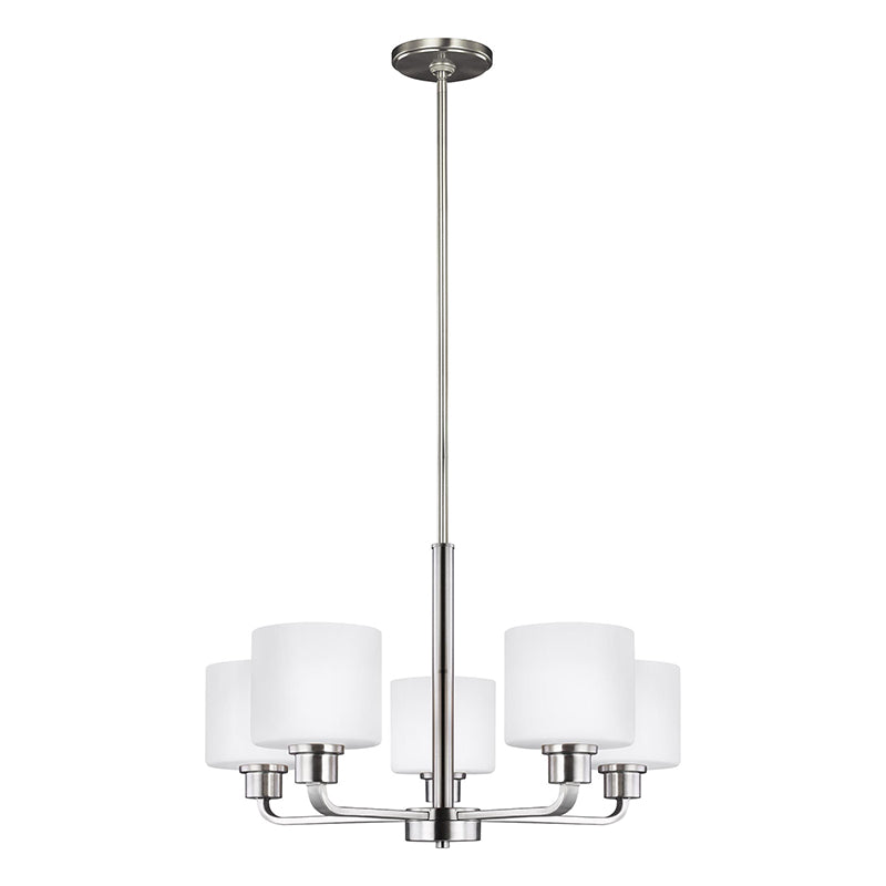 Sea Gull 3128805 Canfield 5-lt 24" Chandelier