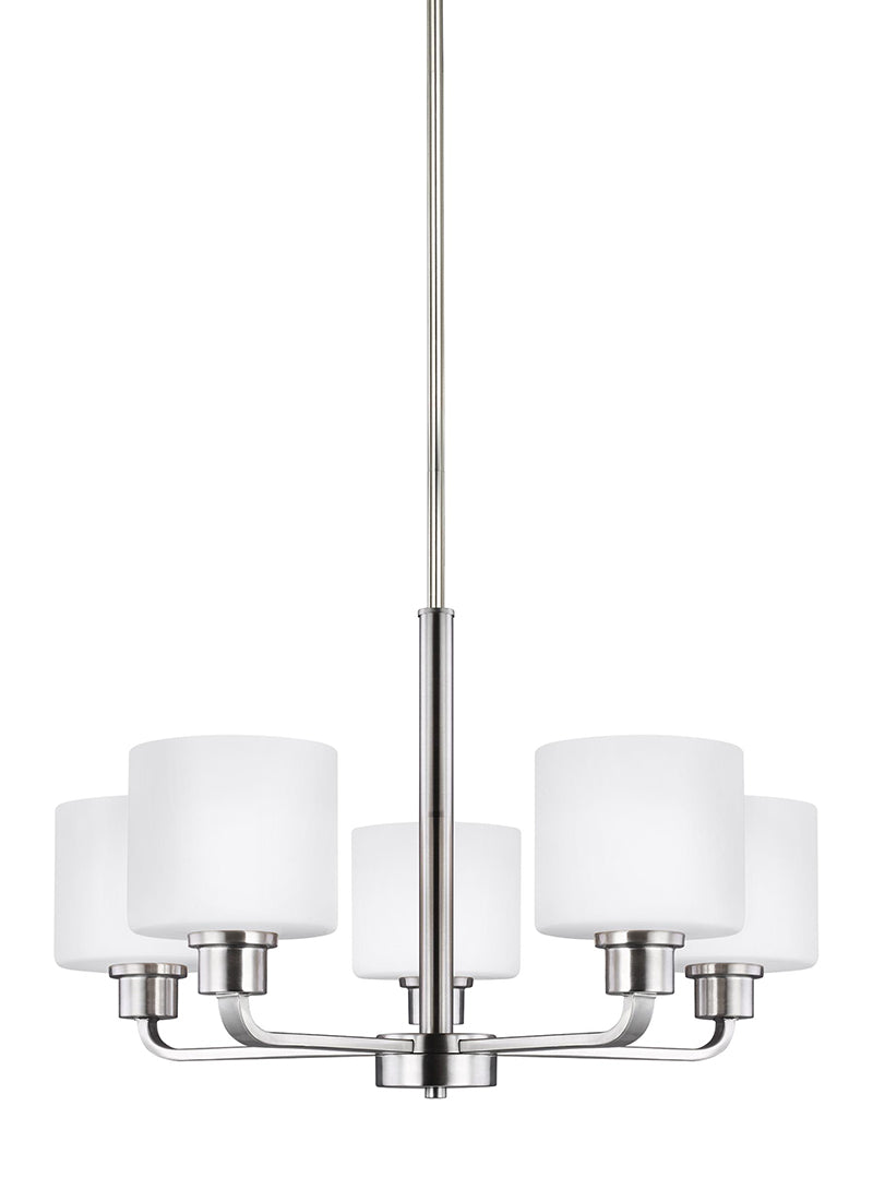 Sea Gull 3128805 Canfield 5-lt 24" Chandelier